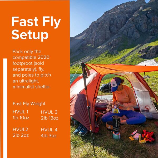 Big Agnes Copper Spur HV UL - UltralightBackpacking Tent 2 Person (Olive Green)