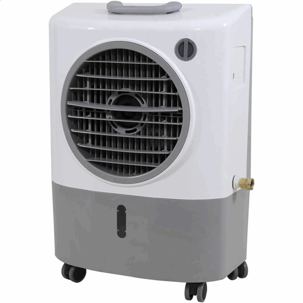 Open Box Hessaire Indoor/Outdoor Portable 500 Sq Ft Swamp Air Cooler