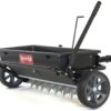 Agri-Fab 45-0543-AMZ 100 lb. Tow-Behind Lawn & Garden Spiker/Seeder/Drop Spreader for Seed,Fertilizer, Salt, Ice Melt; Designed to Pull Behind Lawn & Garden Tractors
