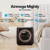 Airmega AP-1512HH(W) True HEPA Purifier with Air Quality Monitoring, Auto, Timer, Filter Indicator, and Eco Mode, 16.8 x 18.3 x 9.7, White