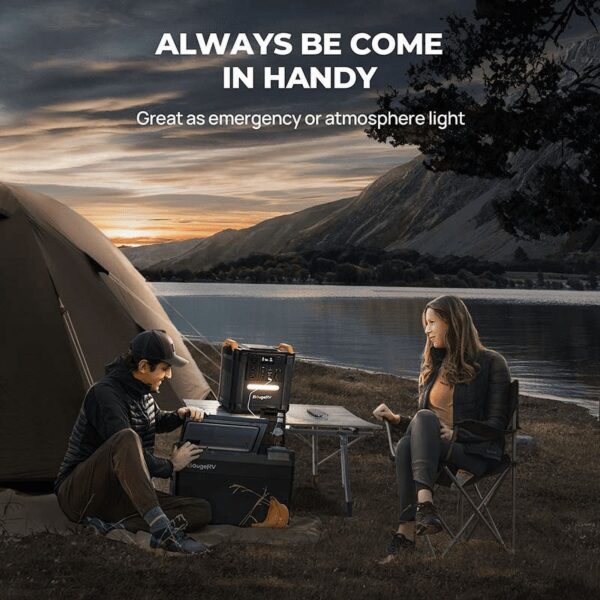 df2cd4a1d4884197b99dd288fa1afc40 BougeRV Fort 1500 Portable Power Station 2200W, 1456Wh LiFePO4 Solar Generator, AC Output 400W Fast Solar Charging for Outdoor Camping RV Home Backup Off-Grid Emergency