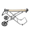 Universal Mobile Miter Saw Stand with Mounting Braces