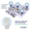 VEYOFLY Flying Insect Trap, Fruit Fly Traps for Indoors, (Pack of 2 - White)