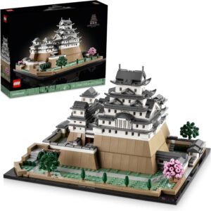 Architecture Landmarks Collection: Castle 21060 Building Set, Build & Display this Collectible Model for Adults, Fun Gift for Lovers of Japan, Famous Japanese Buildings, History and Travel