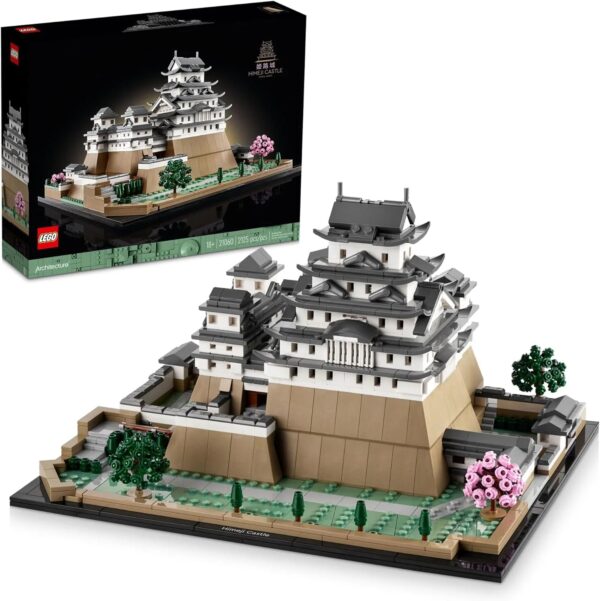 e03738a1308c469dbd5d70a184d872d4 Architecture Landmarks Collection: Castle 21060 Building Set, Build & Display this Collectible Model for Adults, Fun Gift for Lovers of Japan, Famous Japanese Buildings, History and Travel
