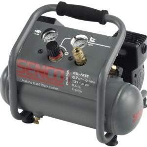Senco Finish/Trim Air Compressor,1 gal.,1/2 HP PC1010N