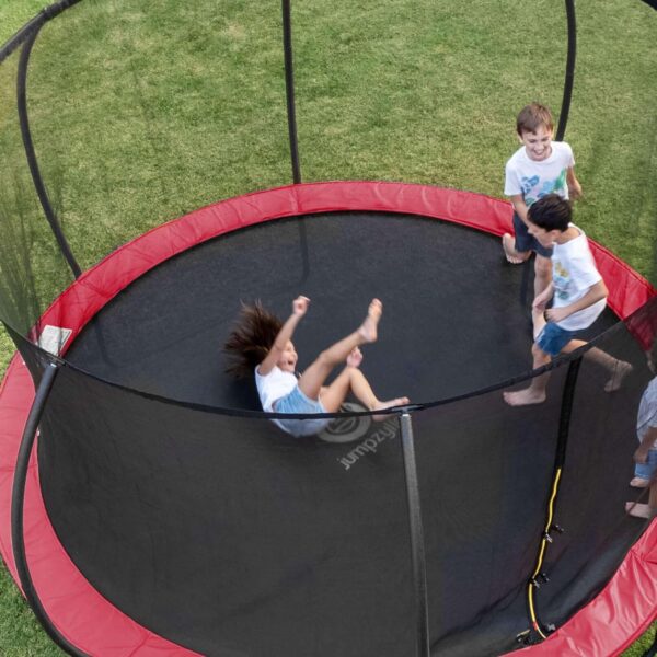 e0cb8c7d50ba4970bdc83657503c20eb Trampoline with Enclosure - Recreational Trampolines with Ladder and AntiRust Coating, ASTM Approval Outdoor Trampoline for Kids