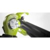 40V Vac Attack Cordless Leaf Vacuum/Mulcher with 5.0 Ah Battery and Charger RY40451