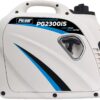 2,300-Watt/1,800-Watt Gasoline Powered Recoil Start Inverter Generator with CARB Compliant 80CC Ducar Engine