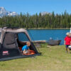 Coleman 4-Person Cabin Camping Tent with Instant Setup, 1 Room, Gray