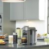 Nespresso Evoluo Coffee and Espresso Machine by De'Longhi with Aerocinno, Graphite Metal