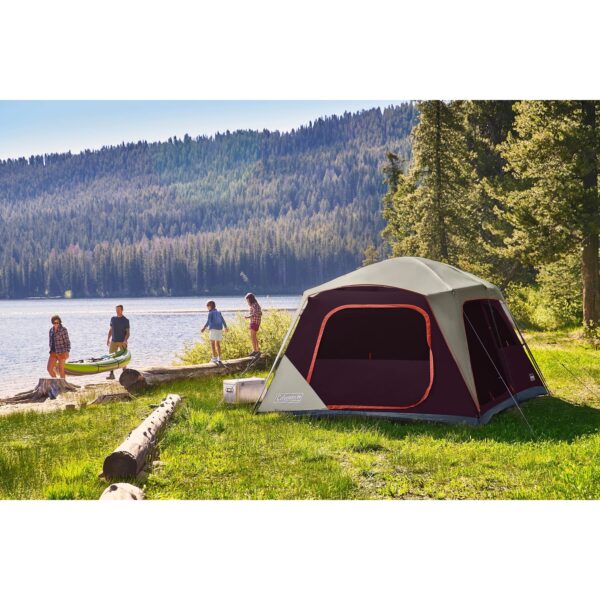 e1612c7bf4d5426ab60bf3efc0853caf Coleman Skylodge 10-Person Camping Tent, Blackberry