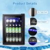 Antarctic Star Mini Fridge-95 Can Beverage Refrigerator