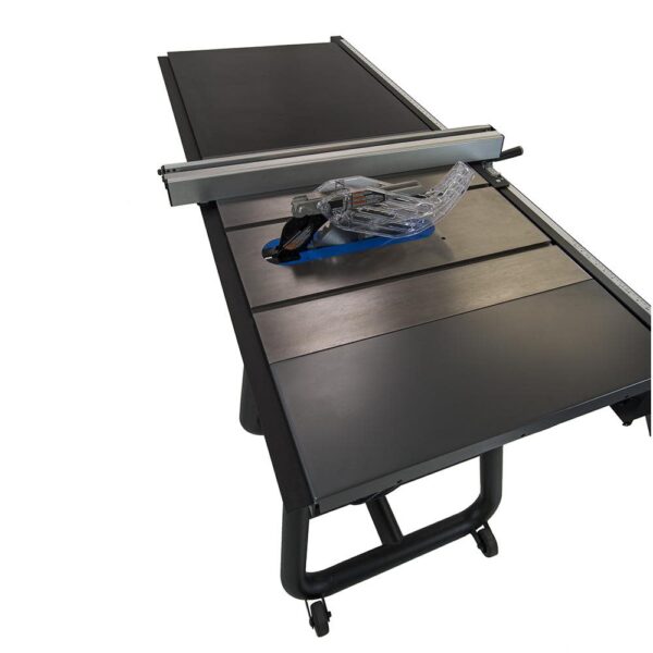 Delta 10 Contractor Table Saw with 52 Rip Capacity and Cast Iron Extension Wings