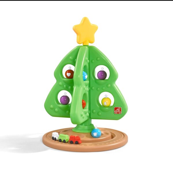 Step2 My First Christmas Tree with Toy Train for Toddlers