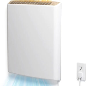 Envi Plug-in Electric Panel Wall Heaters for Indoor Use, Energy Efficient 24/7 Heating w/Safety Sensor Protection
