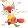 Skip Hop Bandana Buddies Fox Baby Stroller Multi-Sensory Activity Toy