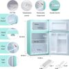 Compact Refrigerator with Freezer F6893