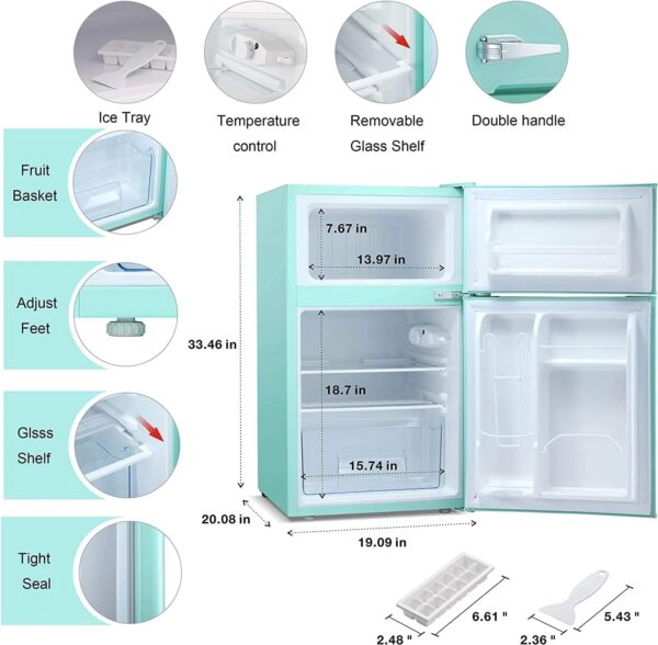 e57953f9289846f6923dedb0c7cb2523 Compact Refrigerator with Freezer F6893
