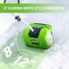 12-inch cordless snow shovel, includes 4.0Ah battery and charger