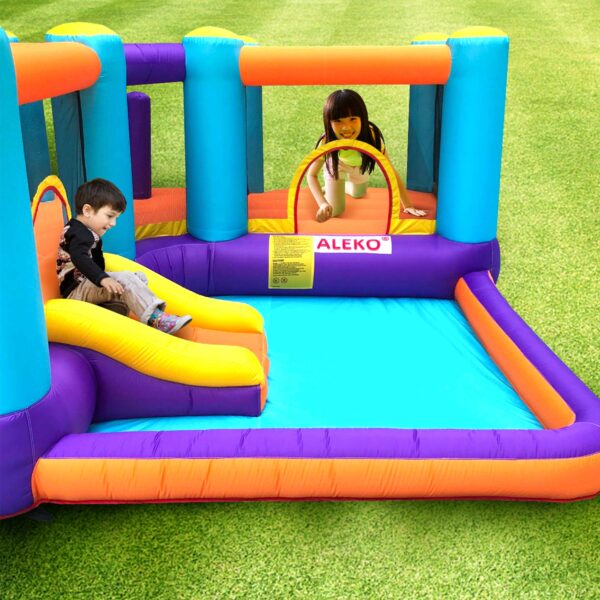 ALEKO Extra Large Inflatable Playtime Bounce House with Blower