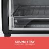 Spacemaker Under-Counter Toaster Oven, Black/Stainless Steel, TROS1000D