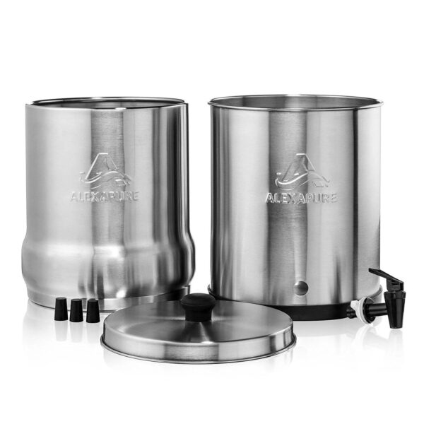 Alexapure Pro Stainless Steel Water Filter Purification Filtration Purify System