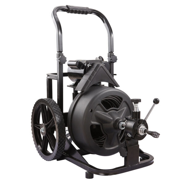 e8869e8fa26443f097d48e1a22ab2f67 XtremepowerUS 45078 45078 Drain Snake Commercial w/Attachments 100' Electric Sewer