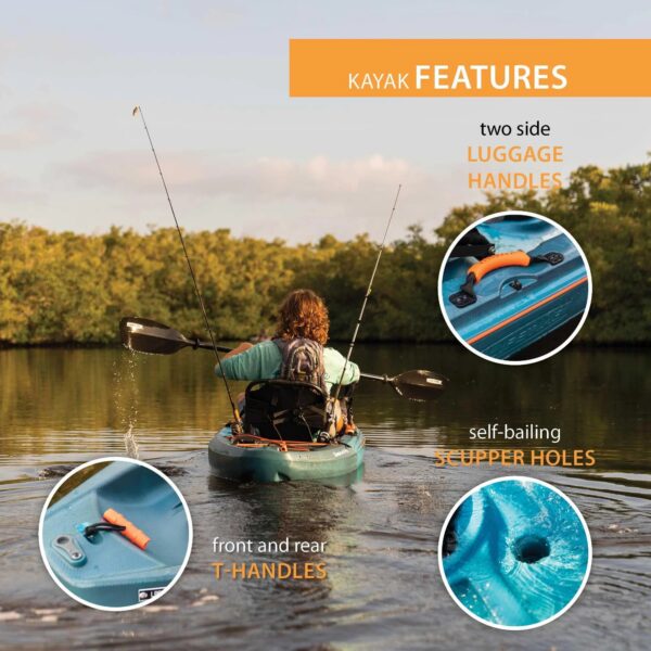 Lifetime Tamarack Pro 103 Sit-On-Top Kayak - Lightning Fusion - 90995