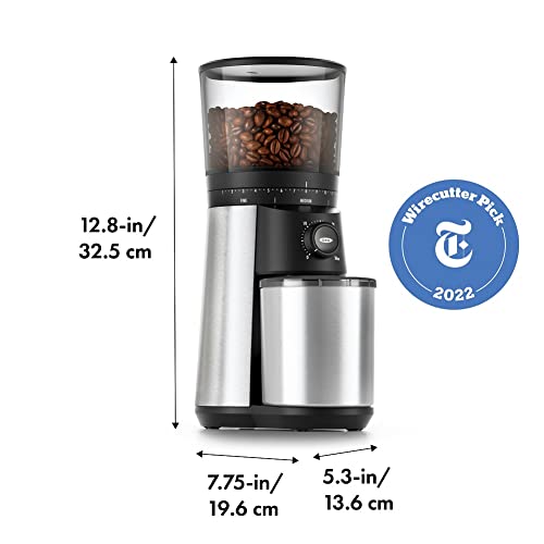 e98a6ce2f36e418e865d95c5bd1d4e6c OXO Brew Conical Burr Coffee Grinder , Silver