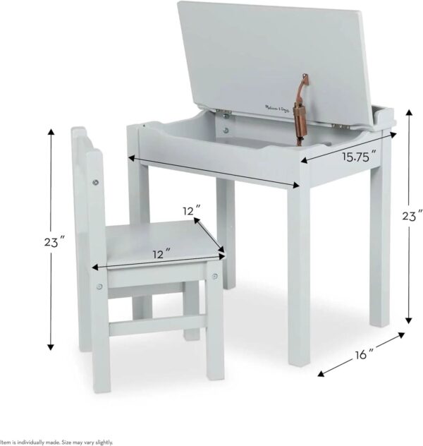e9d5e88dd6c2471d9f6a60bfddd41cc4 Wooden Lift-Top Desk & Chair - Honey