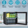 Mini Fridge 130 Can Beverage Refrigerator Cooler, 3.2 Cu.Ft Drink Fridge for Soda Wine Beer, Adjustable Temperature Control for Home Office, Black