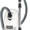 Pure Suction Powerline Canister Vacuum Cleaner, Lotus White