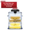 Ultimate Steel Deep Fryer with Basket 3.5 Liter Oil and 2.6 Pound Food Capacity