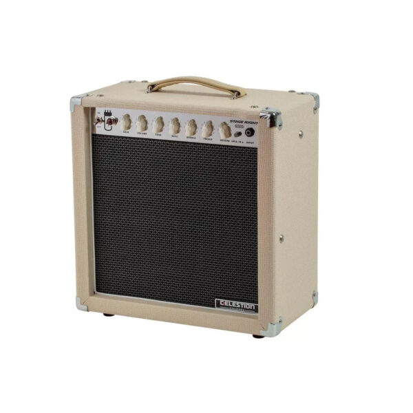 ea5abb0d53124fb6b2ccdd79db5ffb0e Stage Right by Monoprice 15-Watt 1×12 Guitar Combo Tube Amp with Celestion Speaker and Spring Reverb