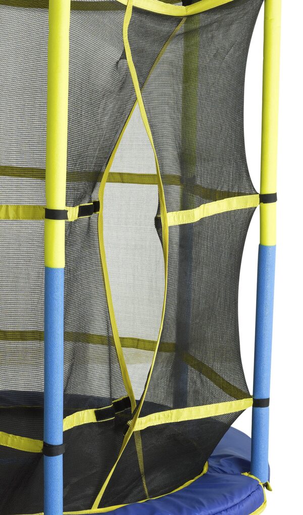 Machrus Upper Bounce 55" Kiddy Trampoline & Enclosure Set - Easy Assembly