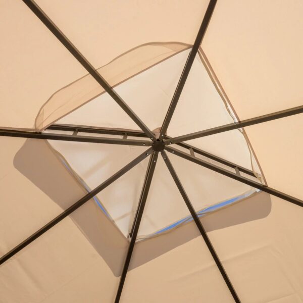 eac6791590d649699f59464e9142e1ea Christopher Knight Home Skyline Fabric Gazebo by Beige