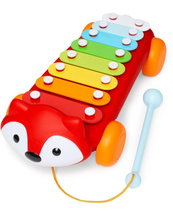 Skip Hop Explore and More Baby Fox Xylophone, Red