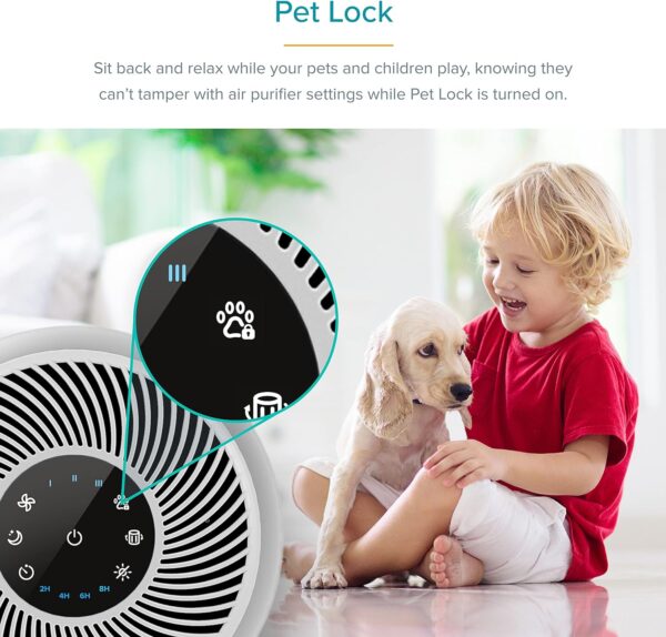 ec271b2c1c144cc2815d51c7de394ec5 Air Purifier for Home Allergies Pets Hair in Bedroom & Standing Fan for Bedroom, 82ft CirculAir 120° Oscillating Fan
