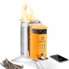 BioLite - CampStove 2 + - Silver and Yellow - CSC0200