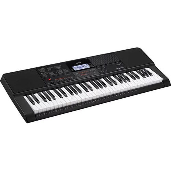ecd25c2072e247a49d9a1e0ba470f4cd Casio CT-X700 61-Key Touch Sensitive Portable Keyboard with Power Supply and LCD Screen