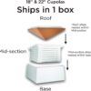 Good Directions 2126CV Coventry Vinyl Cupola, 26" square x 35" high, White