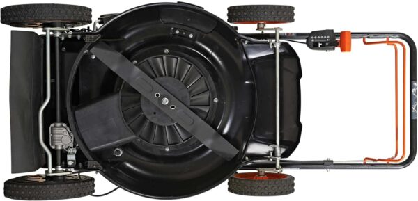 ed228255b0f14d08bb2691a1244dd06c 22 in. 201cc Select PACE 6 Speed CVT High Wheel RWD 3-in-1 Gas Walk Behind Self Propelled Lawn Mower, Black