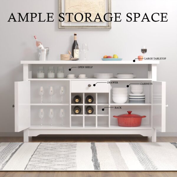 ed72d420481d4de39081f3623cf61f26 Catrimown Farmhouse Coffee Bar Cabinet, 47