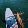 Roc Inflatable Stand Up Paddle Boards with Premium SUP Paddle Board Accessories, Wide Stable Design, Non-Slip Comfort Deck for Youth & Adults