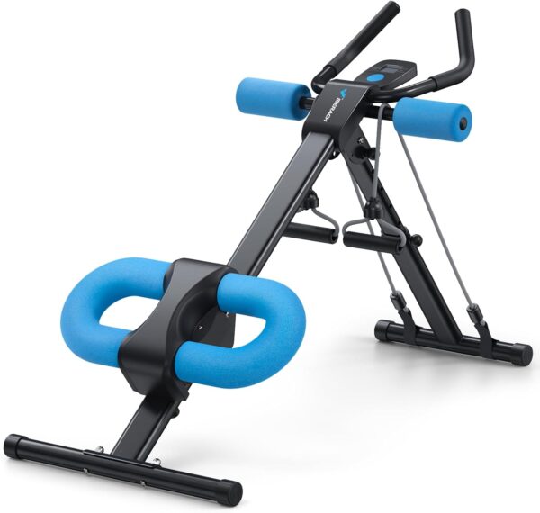 ee93fda7b3c64e62a6e8abce0151cc5f Ab Workout Equipment, Adjustable Ab Trainer Machine for Abs Workout at Home Gym, Foldable, Knee Protection, Abdominal Trainer for Stomach Workout