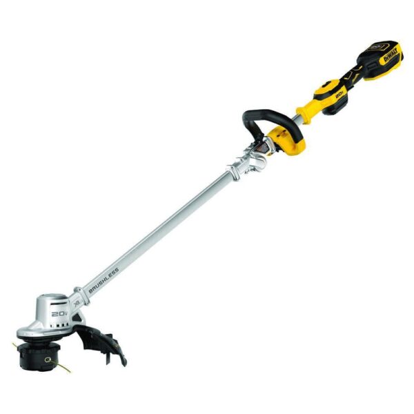 20V MAX Brushless Cordless Battery Powered String Trimmer Kit with (1) 5Ah Battery & Charger DCST922P1