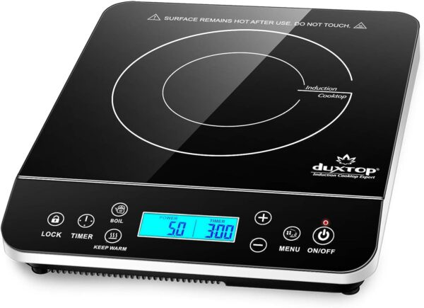 eea9044dd5da404fbf2474f08877f754 Duxtop Portable Induction Cooktop, Countertop Burner Induction Hot Plate with LCD Sensor