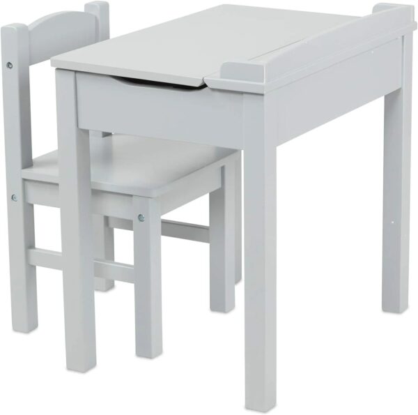 eecbc87183af430cb6ebef1cc47c6cee Wooden Lift-Top Desk & Chair - Honey