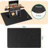 90x52 Inch Under Grill Mat for Outdoor Grill, Fireproof & Waterproof